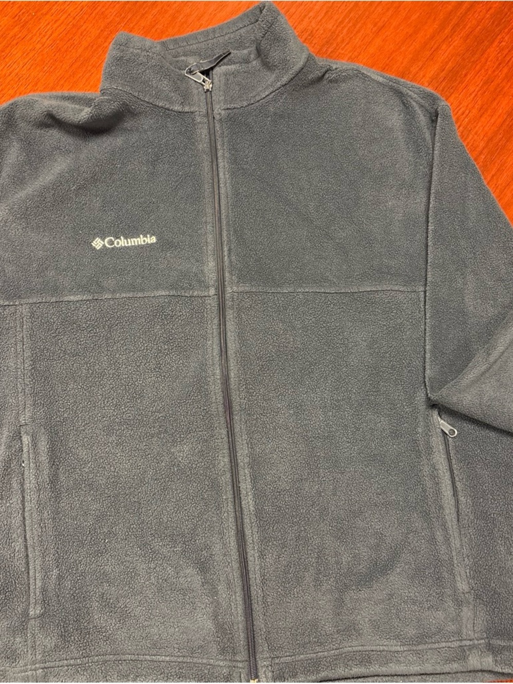 Columbia Men’s Navy Full-Zip Fleece Jacket